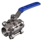 Femake &amp; Female End Floating Ball Valve 2 Pollici Dn15 - Dn100 With Ptfe Seat